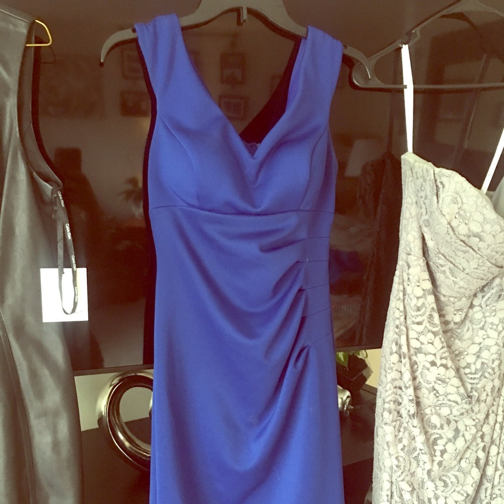 Cache Blue Cocktail Dress